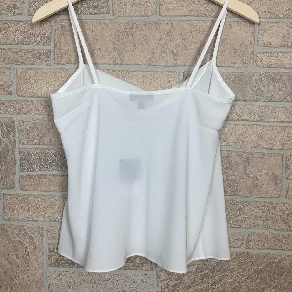 NWT Top Shop 12 White Cowl Neck Cami Tank Top - Picture 3 of 8